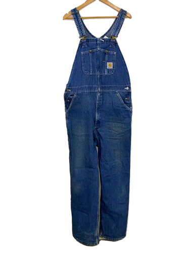 【中古】Carhartt◆オーバーオール/38/コットン/IDG/R07DST【メンズウェア】 【中古】Carhartt◆オーバーオール/38/コットン/IDG/R07DST【メンズウェア】