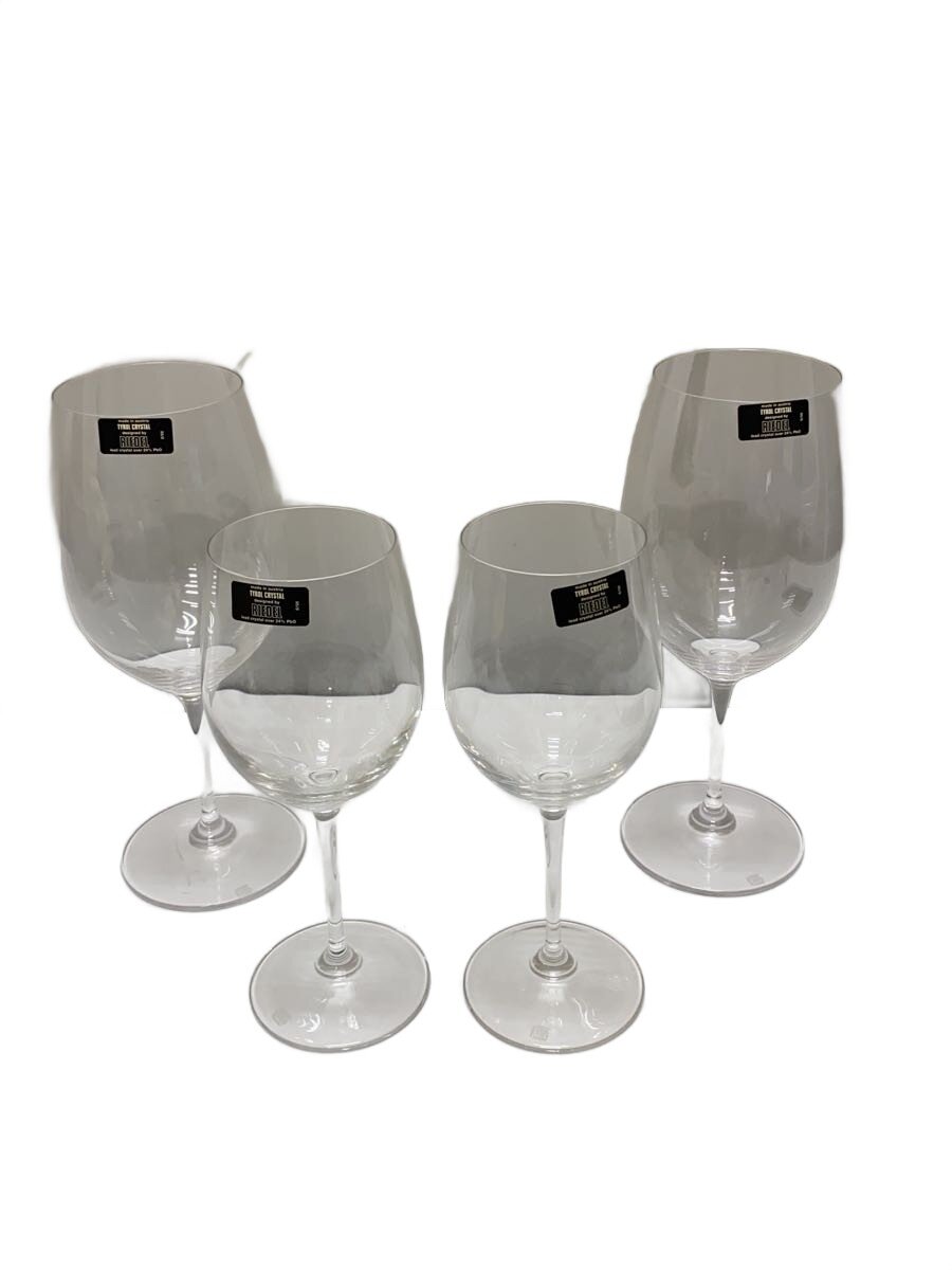 【中古】Riedel◆ワイングラス/4点セット/クリア【キッチン用品】