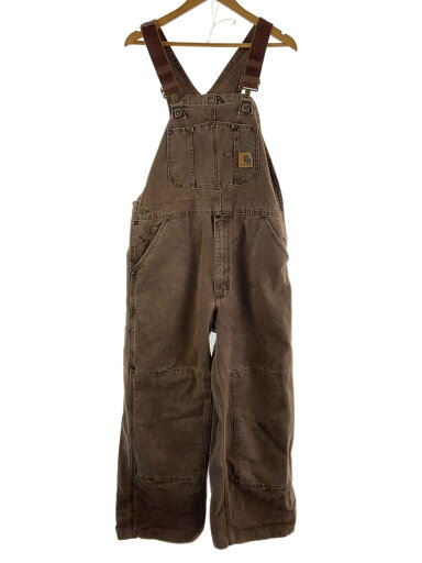 【中古】Carhartt◆オーバーオール/36/コットン/BRW【メンズウェア】 【中古】Carhartt◆オーバーオール/36/コットン/BRW【メンズウェア】