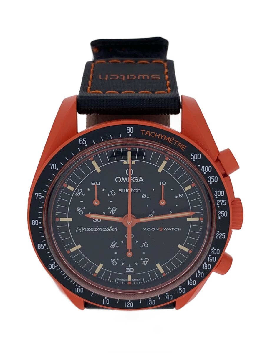 Watches - 【中古】OMEGA◆腕時計/アナログ/--/BLK/BLK/SO33O100【服飾雑貨他】