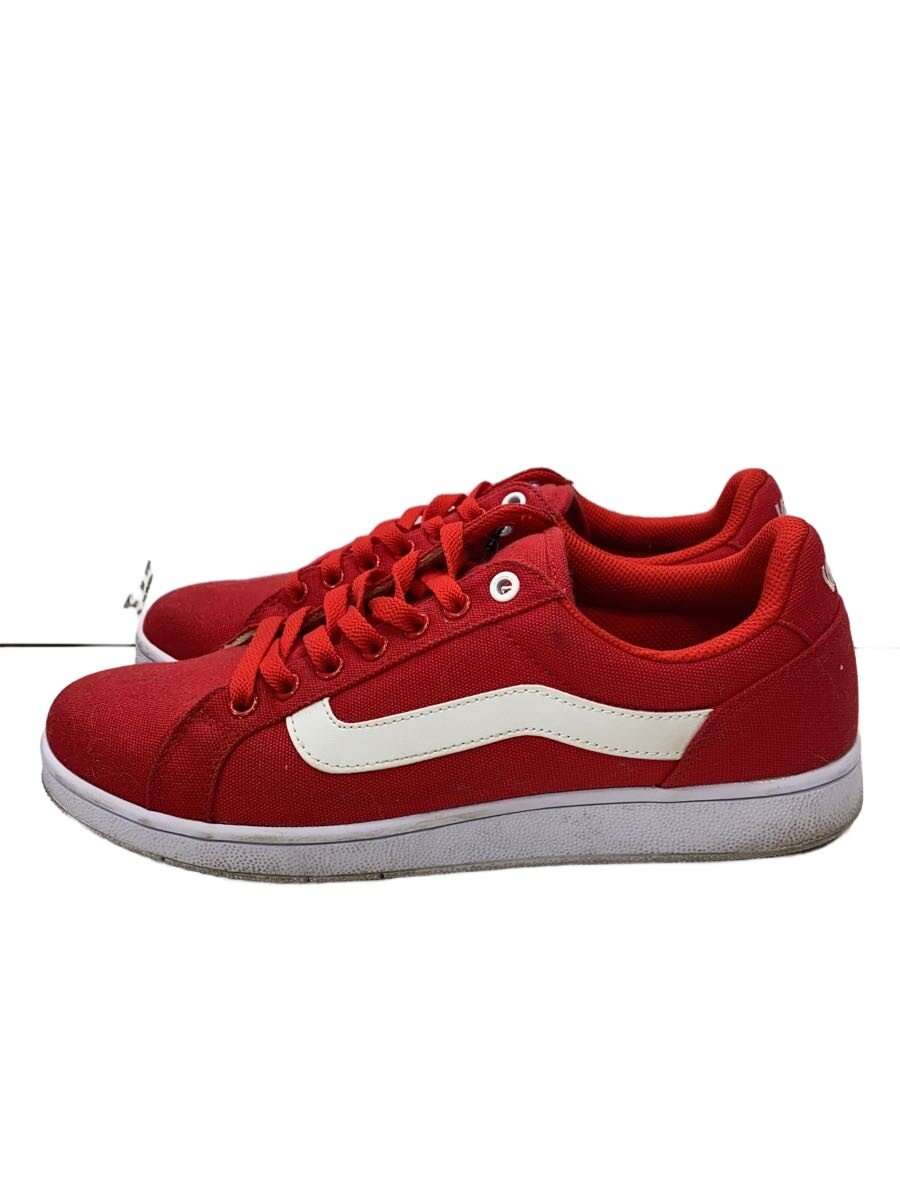 【中古】VANS◆ローカットスニーカー/26cm/RED/キャンバス/v2129cvs【シューズ】