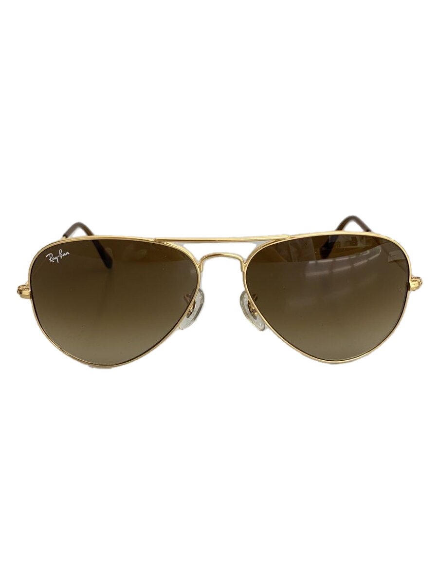 Other - 【中古】Ray-Ban◆サングラス/メタル/GLD/BRW/メンズ/RB3025【服飾雑貨他】