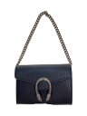 【中古】GUCCI◆ディオニュソス チェーンコインケース/レザー/BLK/レディース/574930・2067【服飾雑貨他】