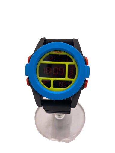 【中古】NIXON◆腕時計/デジタル/ラバー/GRN/BLK/NA197-1935【服飾雑貨他】 【中古】NIXON◆腕時計/デジタル/ラバー/GRN/BLK/NA197-1935【服飾雑貨他】