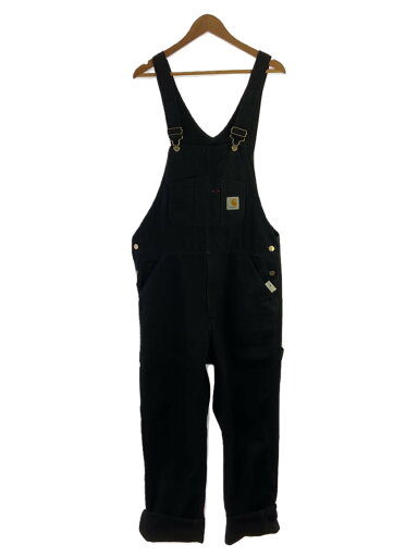 【中古】CARHARTT WIP(WORK IN PROGRESS)◆BIB OVERALL/オーバーオール/32/コットン/BLK【メンズウェア】 【中古】CARHARTT WIP(WORK IN PROGRESS)◆BIB OVERALL/オーバーオール/32/コットン/BLK【メンズウェア】