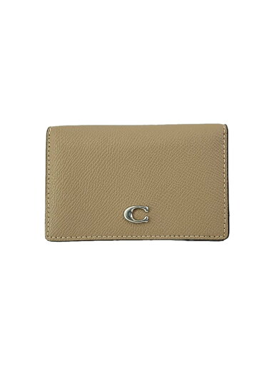 【中古】COACH◆カードケース/レザー/BEG/無地/レディース/CH800//【服飾雑貨他】 【中古】COACH◆カードケース/レザー/BEG/無地/レディース/CH800//【服飾雑貨他】