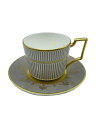 【中古】WEDGWOOD◆アンセミオングレイ・ティーカップ&ソーサー/GRY/1054396【キッチン用品】