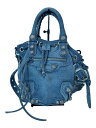 【中古】BALENCIAGA◆LE CAGOLE/デニム/ショルダーバッグ/IDG/702432【バッグ】