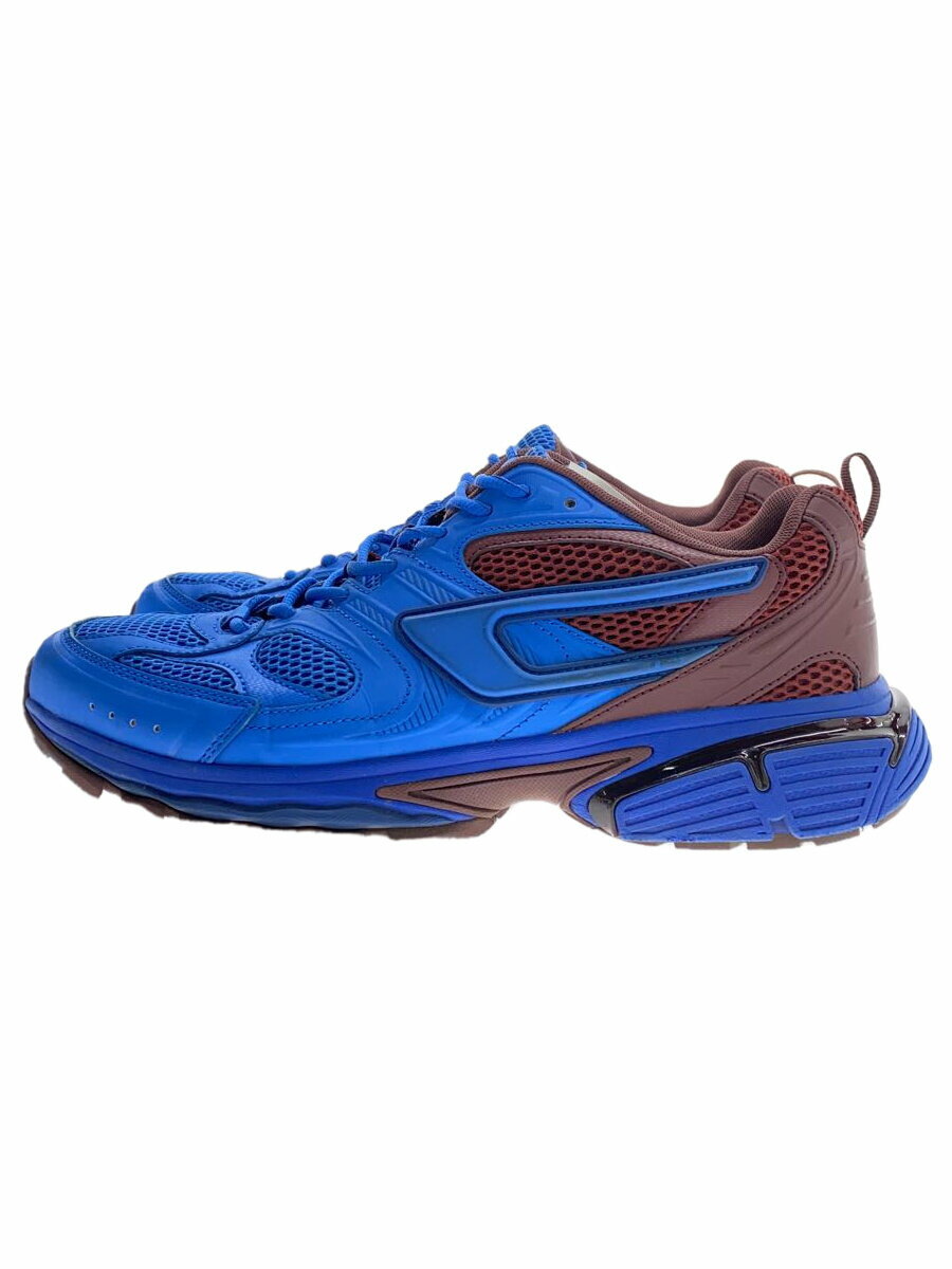 【中古】DIESEL◆ローカットスニーカー/28cm/BLU【シューズ】