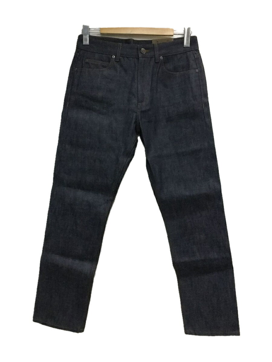 【中古】BURBERRY LONDON◆BLUE COTTON JEANS/ボトム/28/デニム/インディゴ/無地/8010734【メンズウェア】