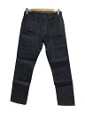 【中古】BURBERRY LONDON◆BLUE COTTON JEANS/ボトム/28/デニム/インディゴ/無地/8010734【メンズウェア】