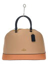【中古】COACH◆ハンドバッグ/PVC/BEG/F29118【バッグ】(4)