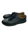 【中古】COLE HAAN◆グランド クロスコート II/ローカットスニーカー/US9.5/ブラック/レザー/C26655【シューズ】