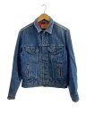 【中古】Levi’s◆80s/デニムジャケット/Gジャン/トラッカー/裏地チェック/38/IDG/70411【メンズウェア】(4)
