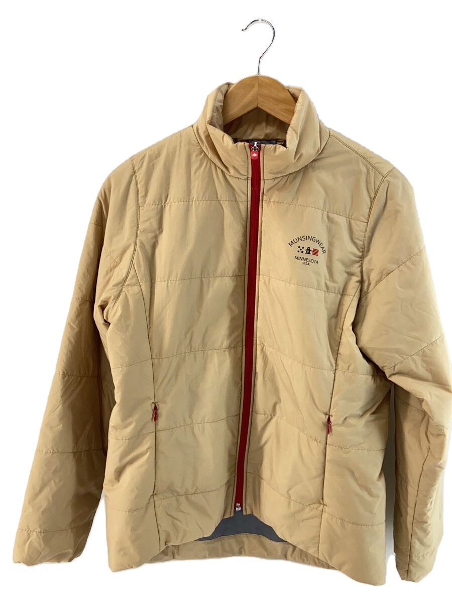 【中古】Munsingwear◆スポーツウェアー/L/BEG【スポーツ】