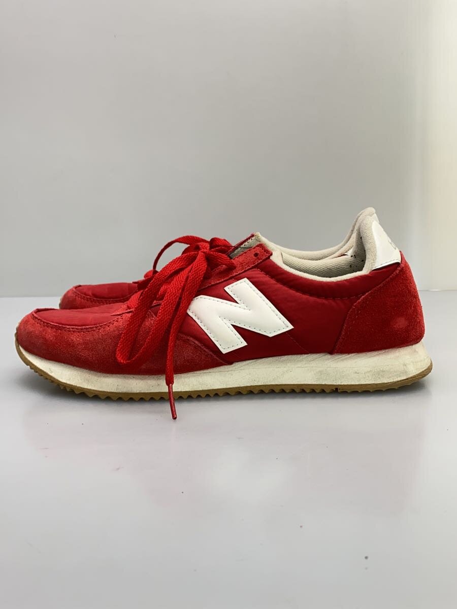 【中古】NEW BALANCE◆U220//レッド/26cm/RED//【シューズ】