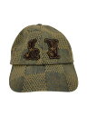 【中古】LOUIS VUITTON◆キャップ・ダミエ 3D ウォッシュドデニム/--/デニム/メンズ/M7690L【服飾雑貨他】