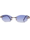 【中古】CAZAL◆サングラス/--/プラスチック/BLU/メンズ/4...(4)