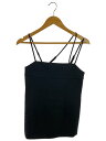 【中古】CLANE◆SLANT BUSTIER/ビスチェ/キャミソール・タンクトップ/1/ブラック/12122-4032//【レディースウェア】