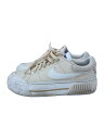 【中古】NIKE◆COURT LEGACY LIFT_コート レガシー リフト/22.5cm/CRM/レザー【シューズ】