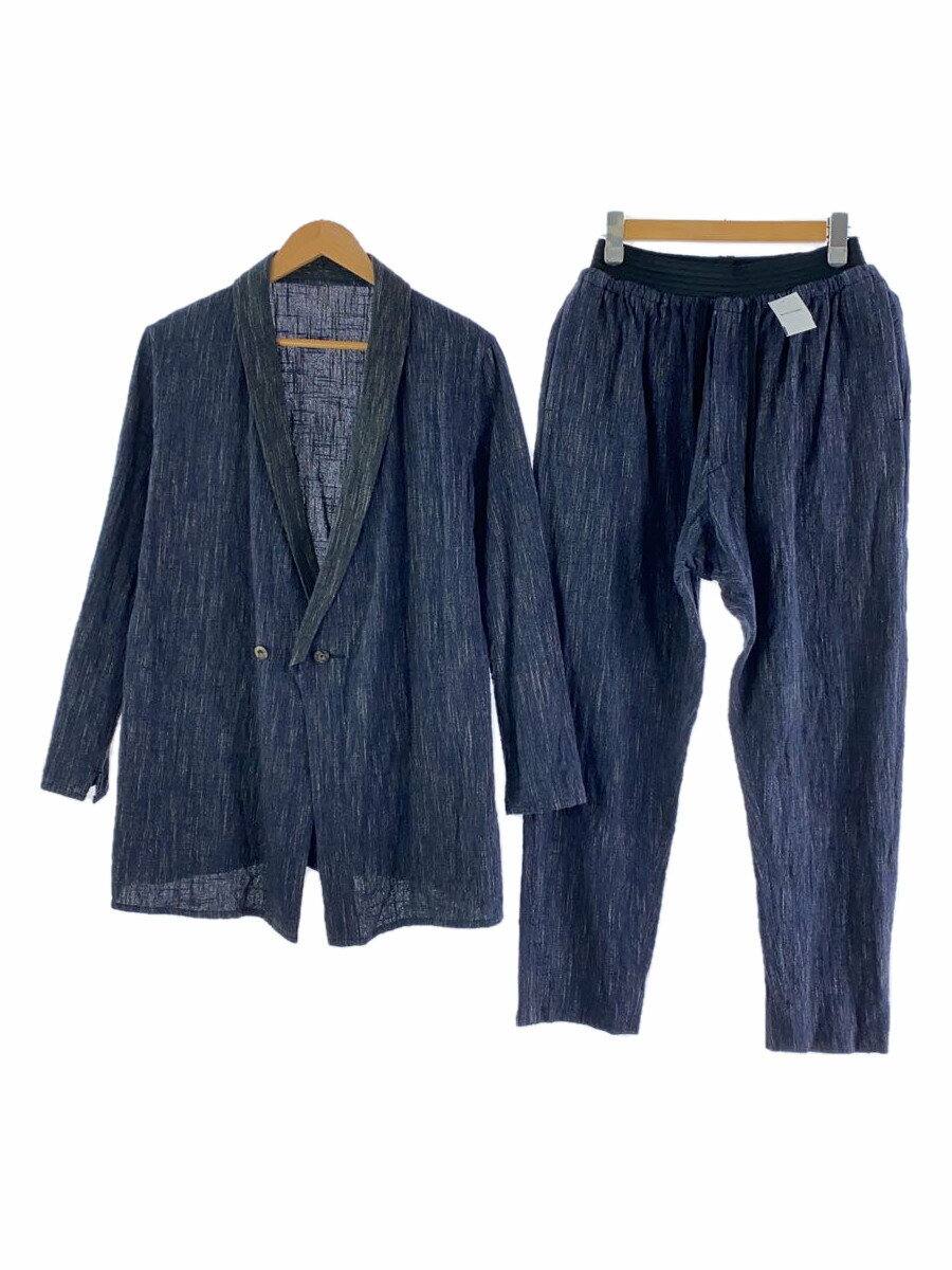 【中古】THE SAKAKI◆セットアップ/L/コットン/NVY//【メンズウェア】