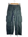【中古】Acne Studios(Acne)◆23SS/ZIP DETAIL CARGO PANTS/34/コットン/BLK/ak0669//【レディースウェア...