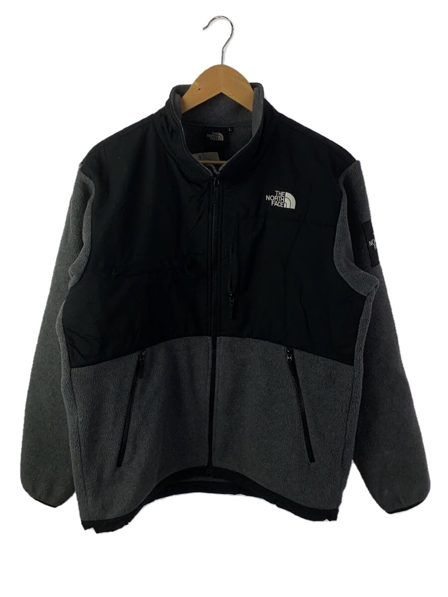【中古】THE NORTH FACE◆デナリジャケット/L/ポリエステル/GRY【メンズウェア】