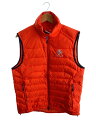【中古】RLX RALPHLAUREN◆ダウンベスト/--/ナイロン/ORN//【メンズウェア】