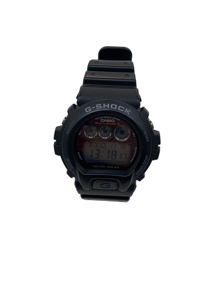 【中古】CASIO◆クォーツ腕時計/デジタル/ラバー/BLK/BLK/GW-6900//【服飾雑貨他】