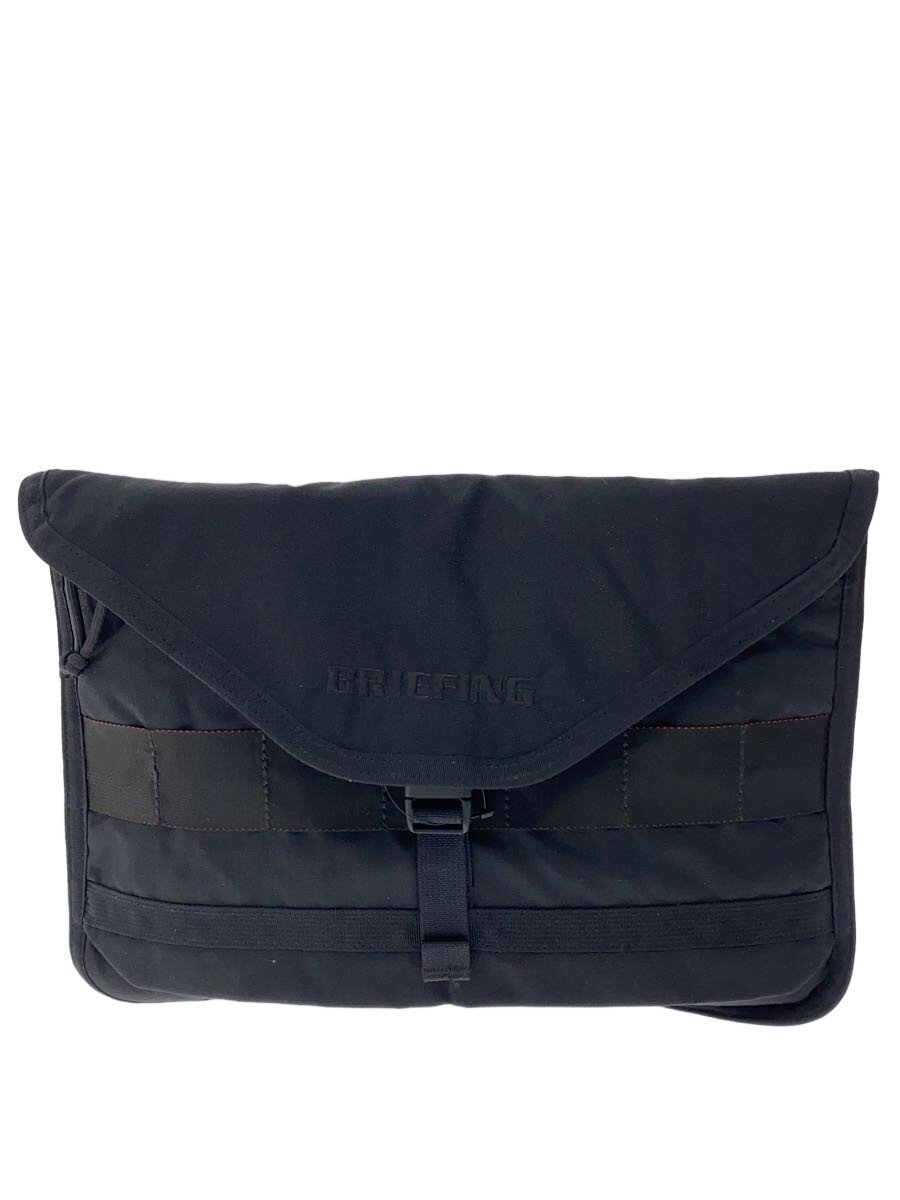 BRIEFING◆FREIGHTER/13 LAPTOP CASE/セカンドバッグ/--/BLK/無地