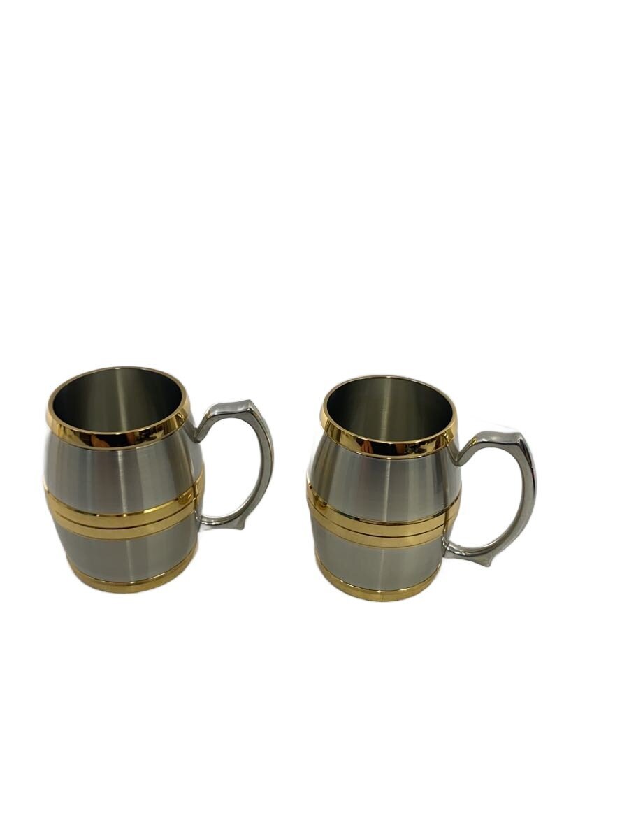 【中古】PEWTER CRYSTAL/ビアマグカップ
