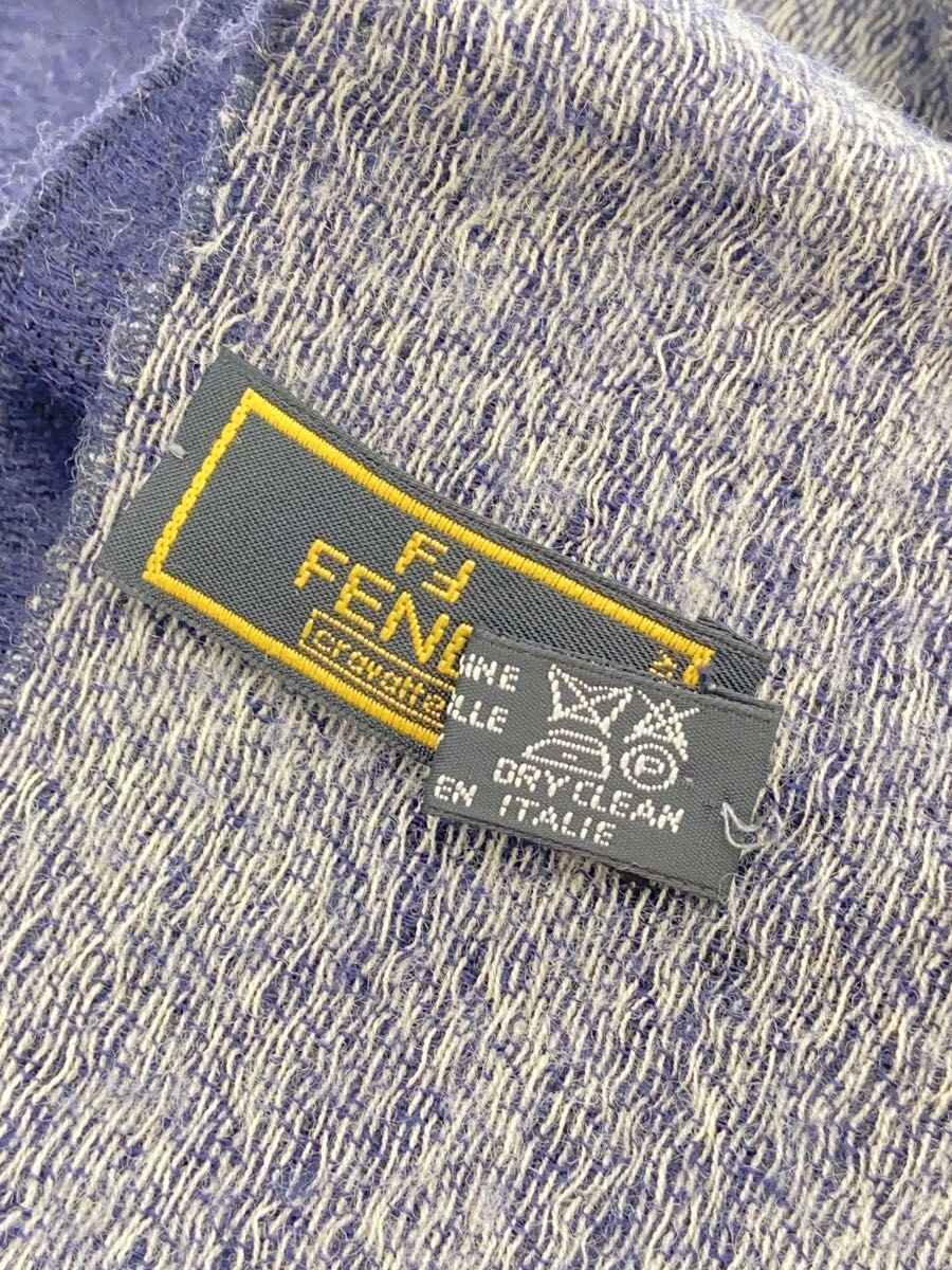 2nd STREET 楽天市場店の【中古】FENDI◆マフラー/ウール/NVY/総柄/メンズ【服飾雑貨他】｜アングル2