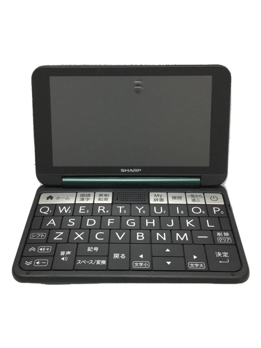 【中古】SHARP◆電子辞書 Brain PW-AA2-G [グリーン系]【家電・ビジュアル・オーディオ】