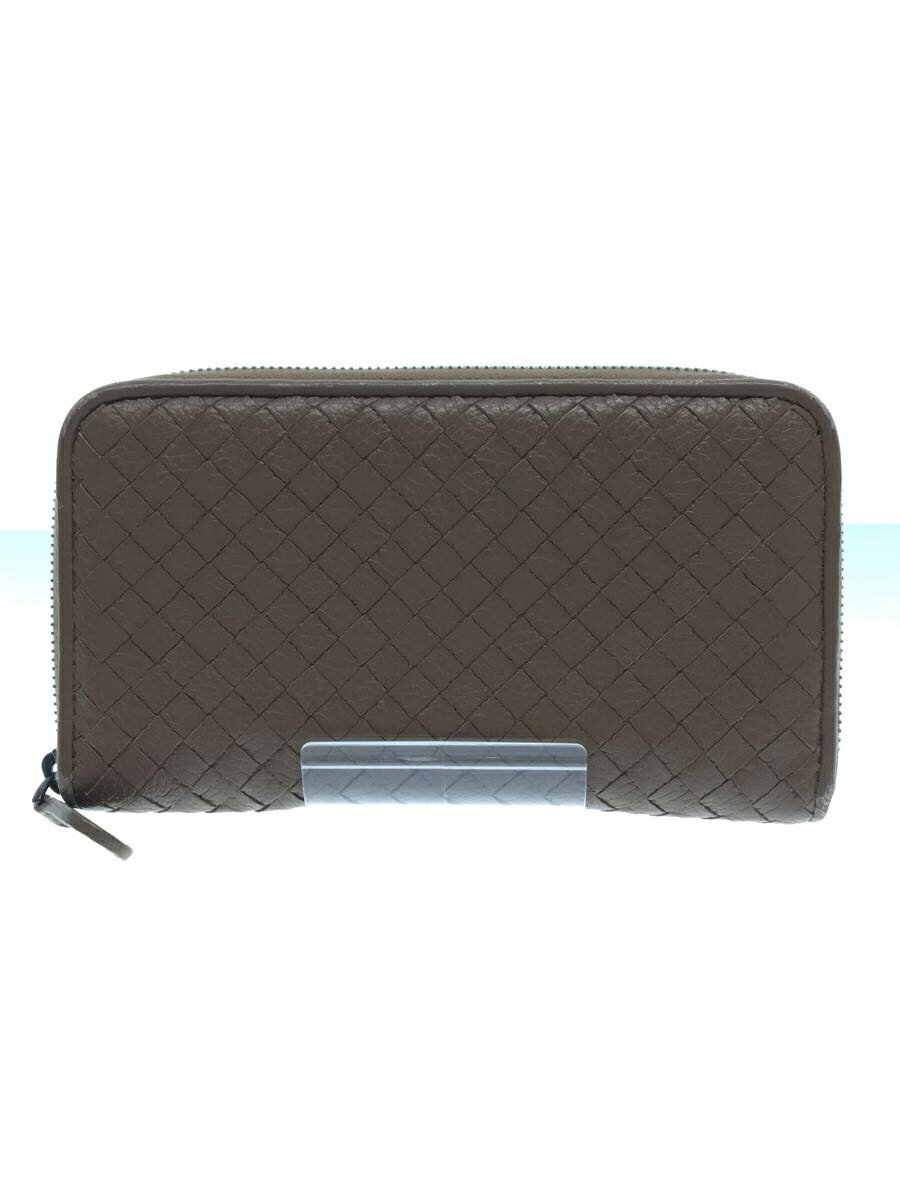 【中古】BOTTEGA VENETA◆長財布/レザー