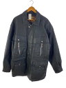 【中古】GLOBAL IDENTITY/レザージャケット・ブルゾン/M/レザー/BLK/無地//【メンズウェア】(4)