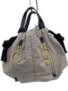 【中古】SEE BY CHLOE◆ハンドバッグ/PVC/GRY/03-19-82-65【バッグ】