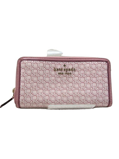【中古】kate spade new york◆長財布/--/PNK/総柄/レディース/WLRU6295【服飾雑貨他】 【中古】kate spade new york◆長財布/--/PNK/総柄/レディース/WLRU6295【服飾雑貨他】