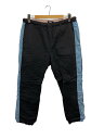 【中古】X-LARGE◆MULTI PANELED NYLON PANT/ボトム/XL/ナイロン/BLK/01201601【メンズウェア】