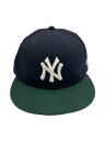 【中古】NEW ERA◆キャップ/7 3/8/コットン/NVY/メンズ/ニューヨーク ヤンキース//【服飾雑貨他】(4)