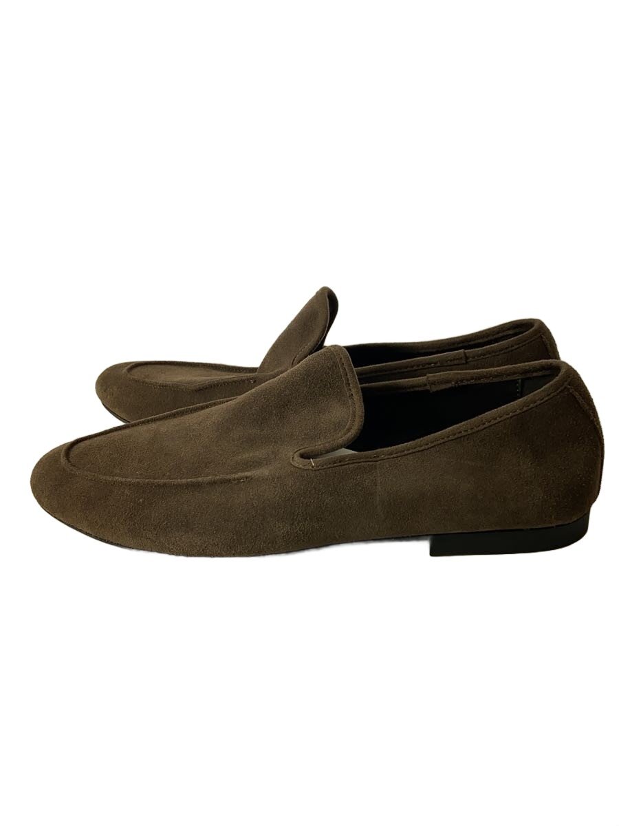 【中古】ZARA◆ローファー/42/BRW/スウェード【シューズ】