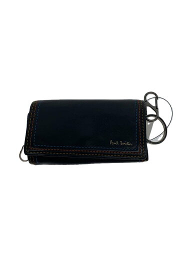 【中古】Paul Smith◆キーケース/レザー/BLK/無地/メンズ【服飾雑貨他】 【中古】Paul Smith◆キーケース/レザー/BLK/無地/メンズ【服飾雑貨他】