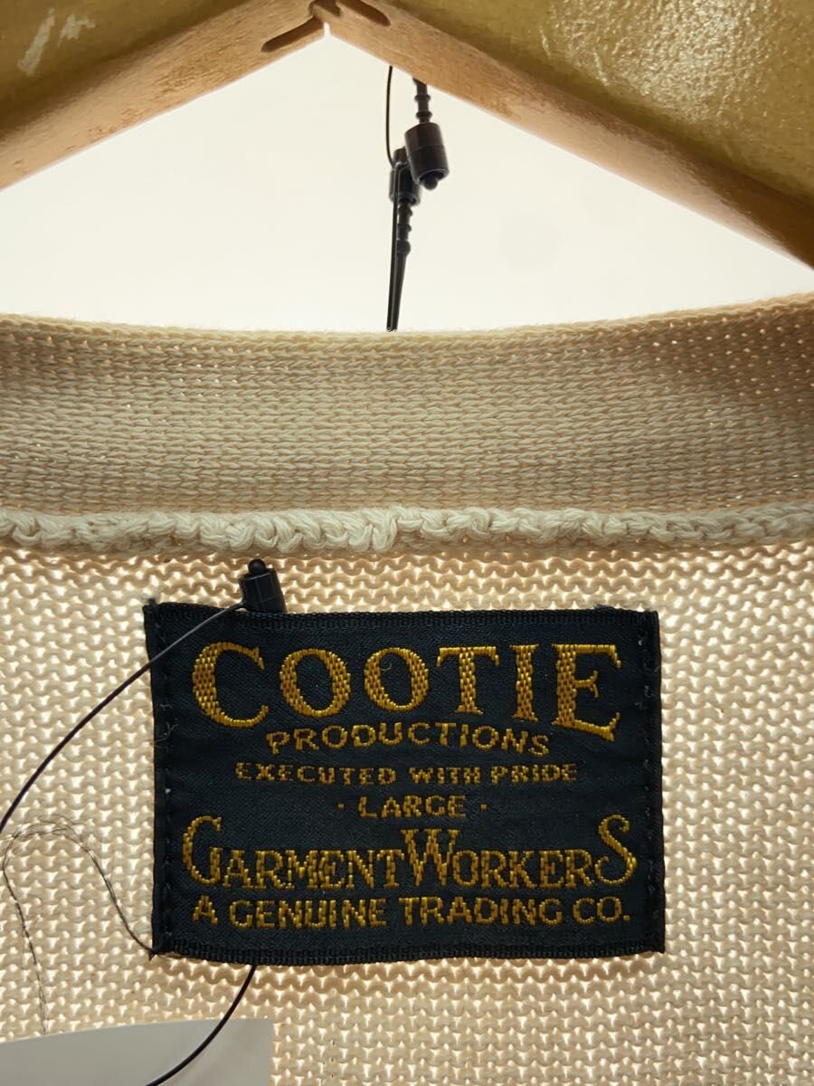 2nd STREET 楽天市場店の【中古】COOTIE◆aloha fromhell/刺繍/カーディガン(薄手)/L/コットン/CRM【メンズウェア】｜アングル3