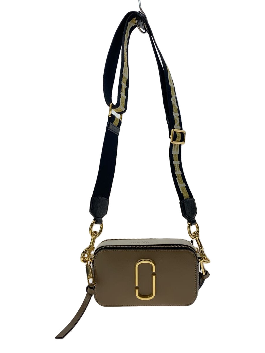 【中古】MARC JACOBS◆ショルダーバッグ/PVC/BRW/無地/M0014146-064【バッグ】