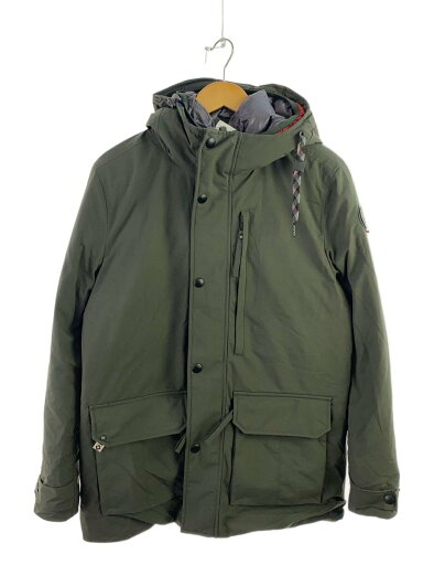 【中古】CAPE HORN◆ダウンジャケット/48/ナイロン/KHK【メンズウェア】 【中古】CAPE HORN◆ダウンジャケット/48/ナイロン/KHK【メンズウェア】