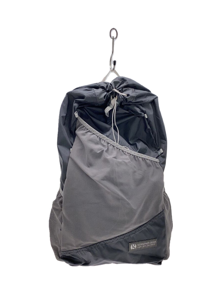 【中古】GOSSAMER GEAR◆リュック/ナイロン/GRY/D9028【バッグ】