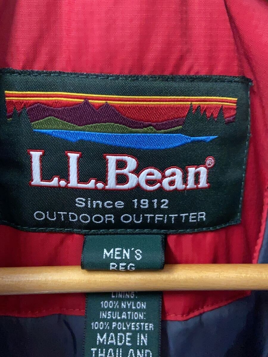 【中古】L.L.Bean◆ジャケット/M/ナイロン/RED【メンズウェア】