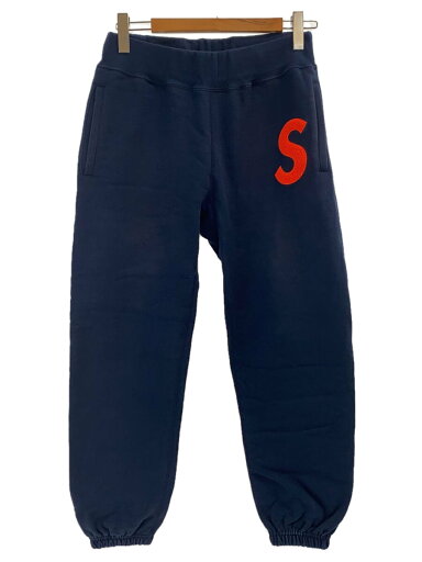 【中古】Supreme◆S Logo Sweatpan/S/コットン/NVY/使用感有り【メンズウェア】 【中古】Supreme◆S Logo Sweatpan/S/コットン/NVY/使用感有り【メンズウェア】