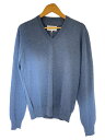【中古】Maison Margiela◆エルボーパッチ/ニット・セーター(薄手)/L/コットン/BLU/S50HA0818 S16390【メンズウェア】(4)