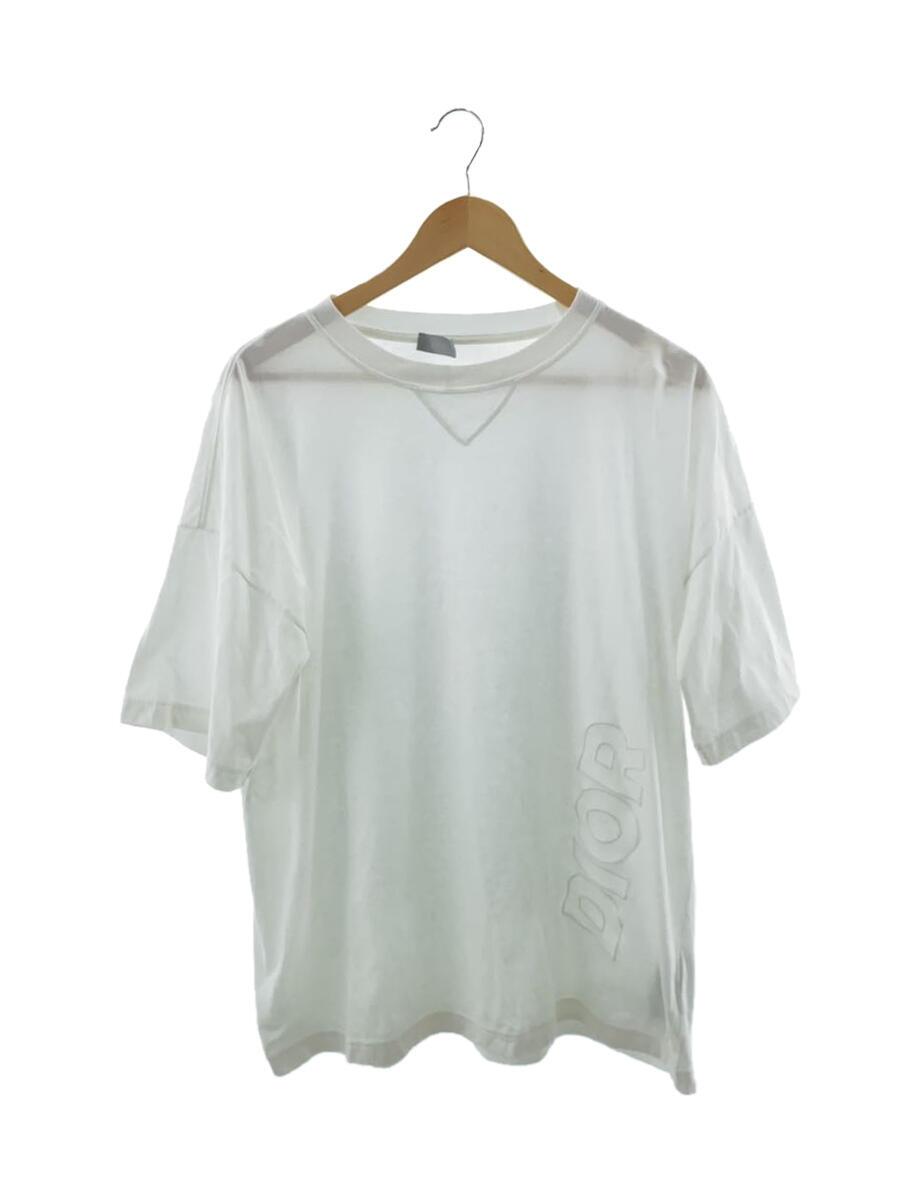 【中古】Dior HOMME◆22SS/DIOR AND PARLEY/Tシャツ/S/コットン/WHT/293J673C0773【メンズウェア】