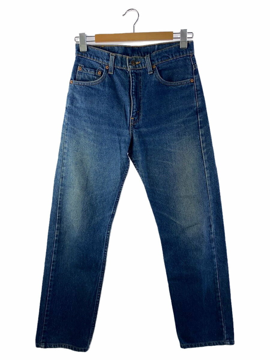 【中古】Levi’s◆ストレートパンツ/30/コットン/IDG/505-0217【メンズウェア】